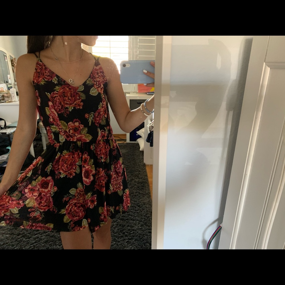 Floral Print Romper!